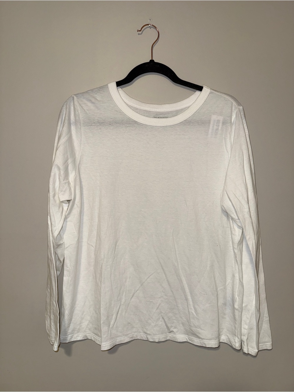 NWT White Everywear Old Navy Long Sleeve Tee